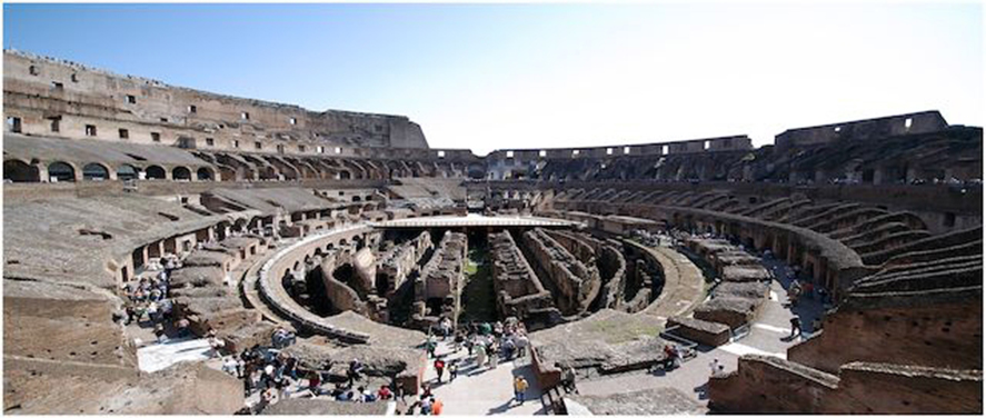 The Colosseum in Rome